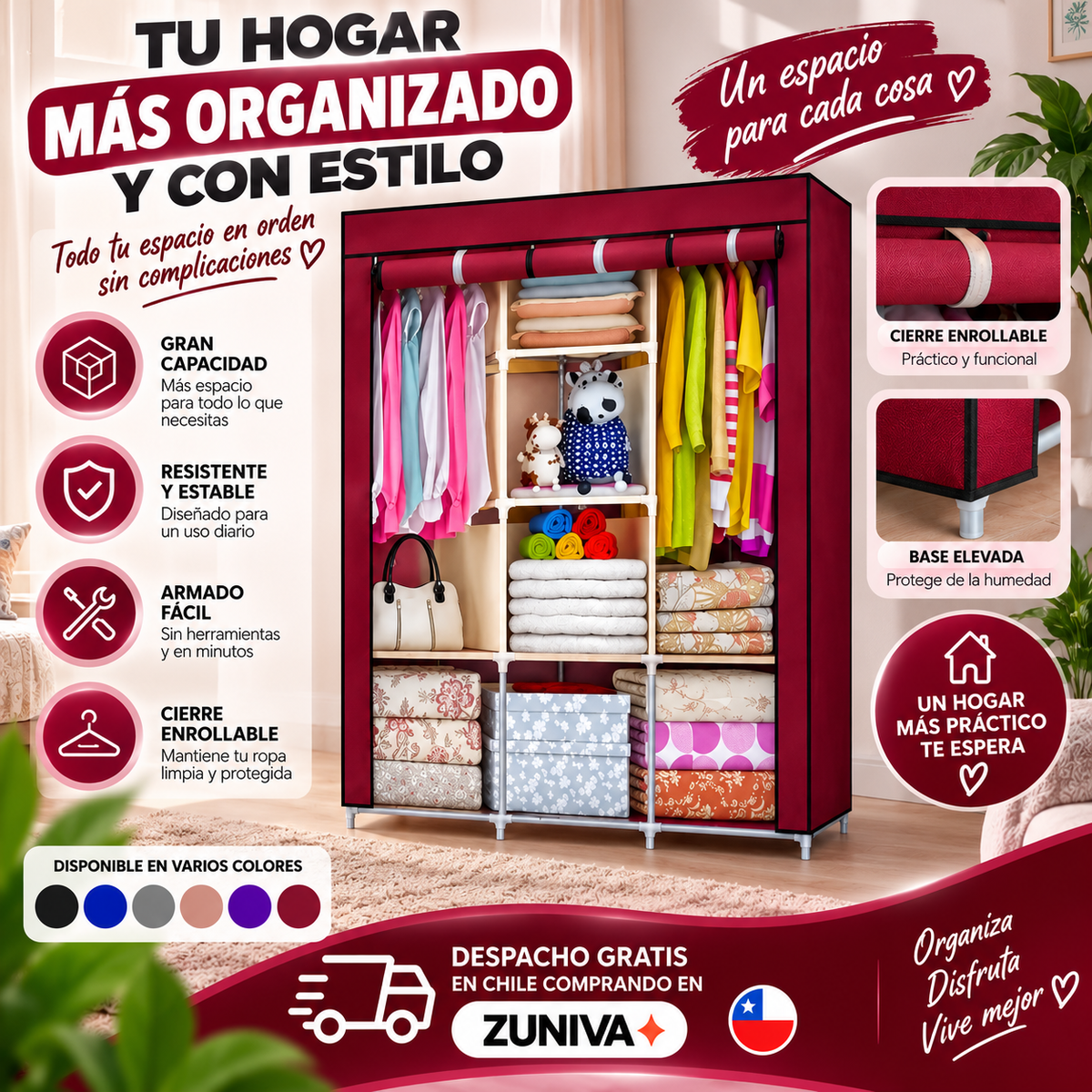 Armario Closet Ropero Armable