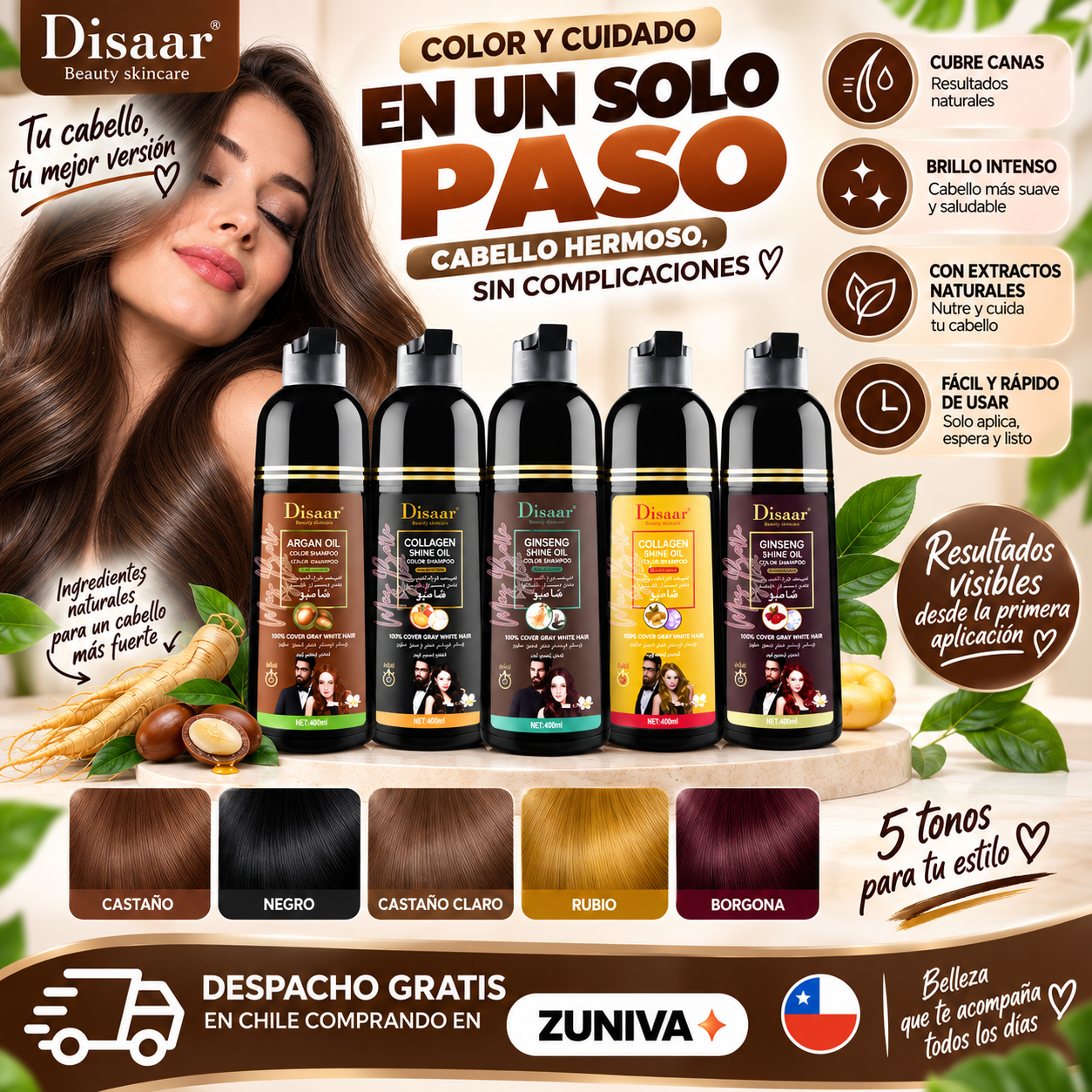 Shampoo Pinta Canas Dissar