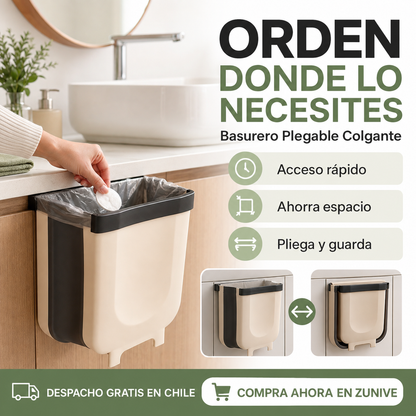 Basurero pegable + Proteccion