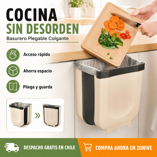 Basurero pegable + Proteccion