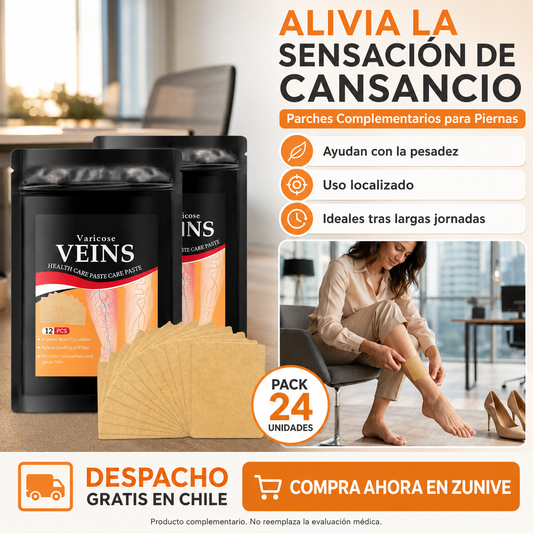 Pack 24 Parches Para Varices