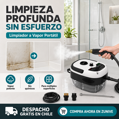 Limpiadora A Vapor Multiuso Elimina Gra