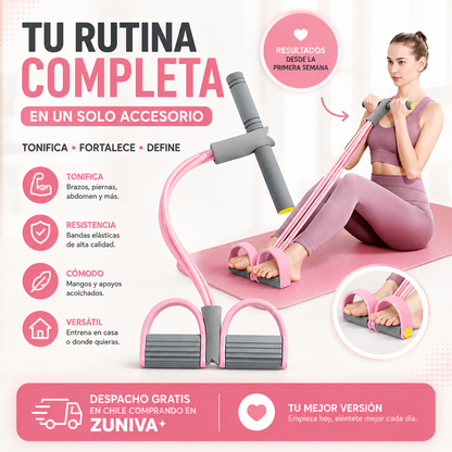 Bandas Elasticas Resistencia Con Pedal