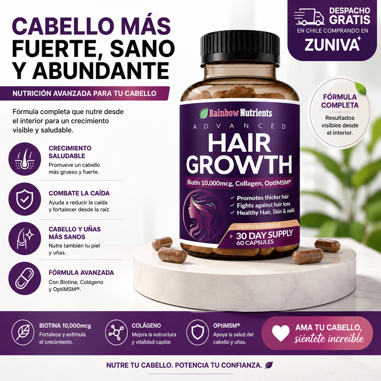 HAIR GROWTH - TRATAMIENTO CAPILAR