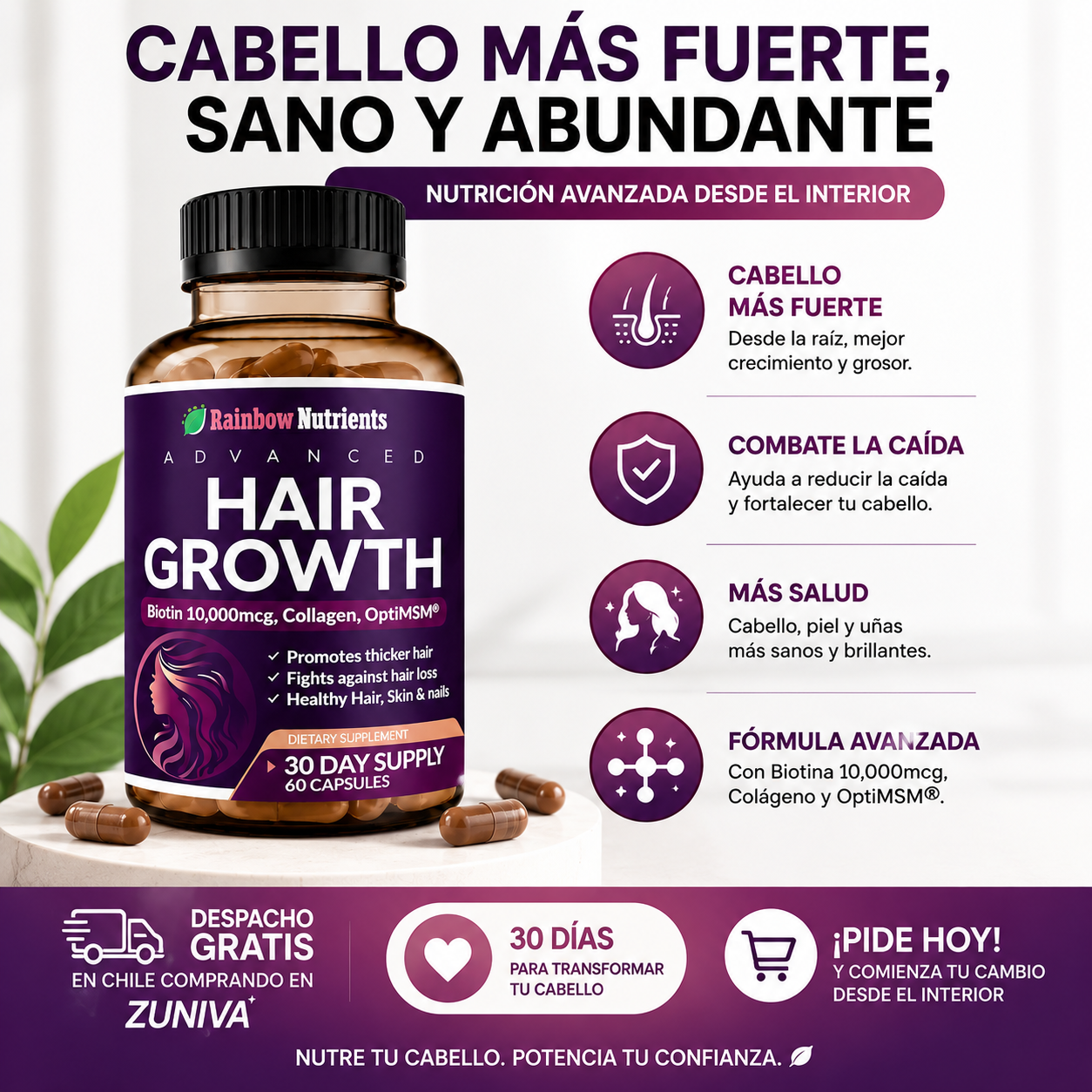HAIR GROWTH - TRATAMIENTO CAPILAR