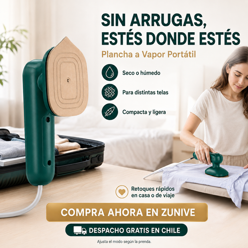 MINI PLANCHA VAPOR