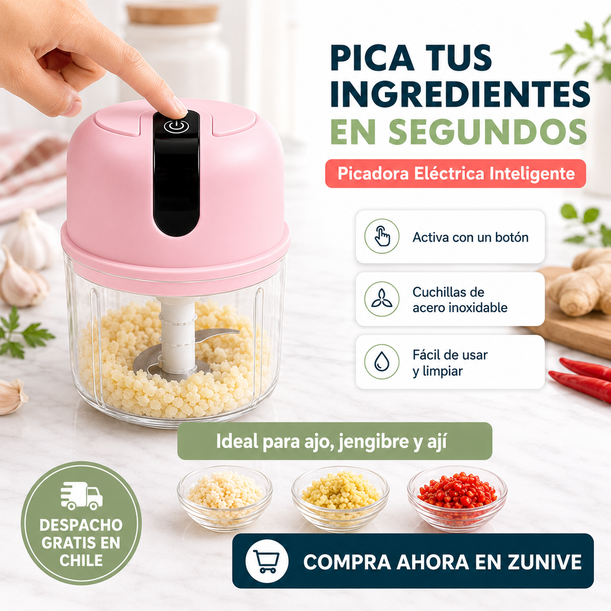 Procesador De Alimentos Electrico 250ML