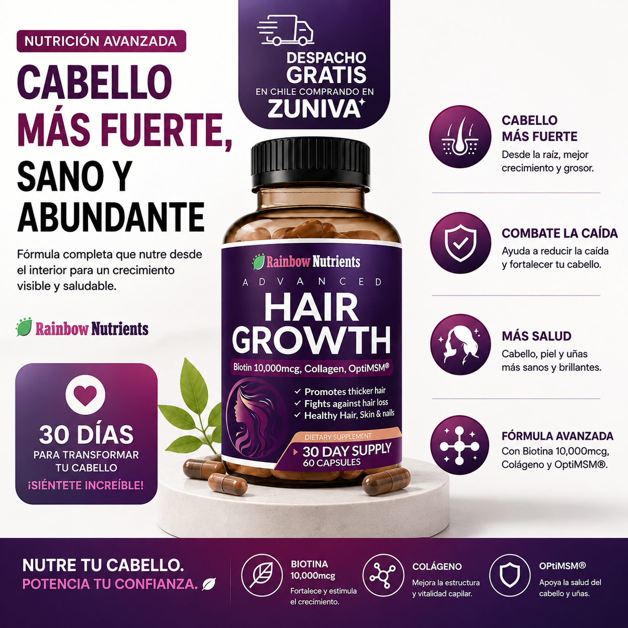 HAIR GROWTH - TRATAMIENTO CAPILAR