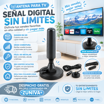ANTENA TV DIGITAL HD