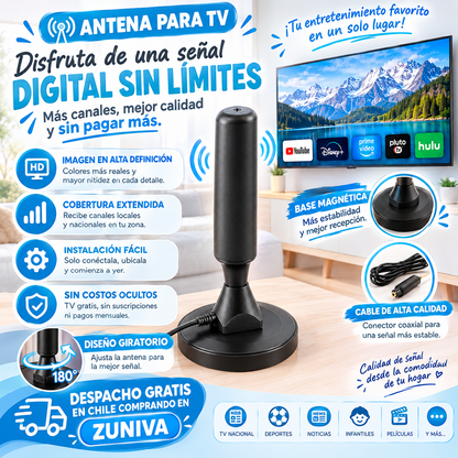 ANTENA TV DIGITAL HD