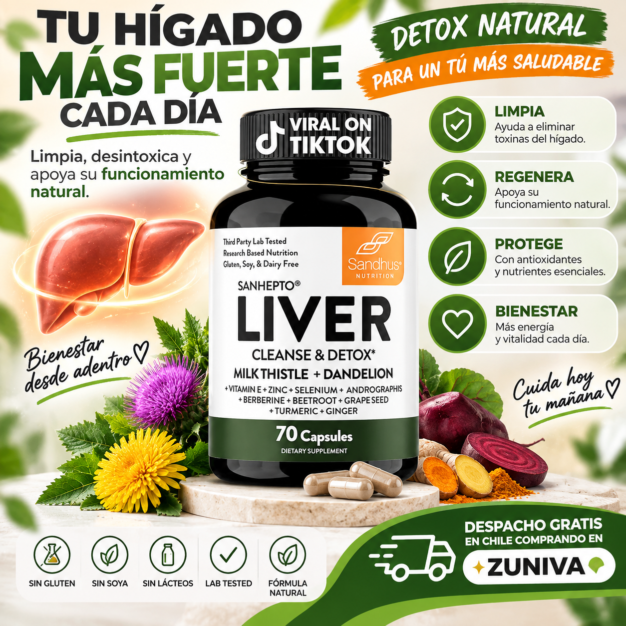 Liver Cleanse & Detox 70 CAPS