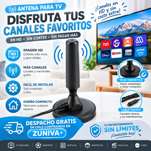 ANTENA TV DIGITAL HD