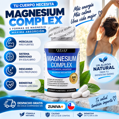 MAGNESIO COMPLEX 600MG