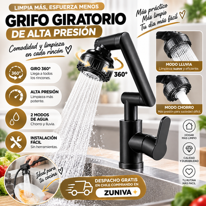 FL - LLAVE MONOMANDO 180° DE COCINA